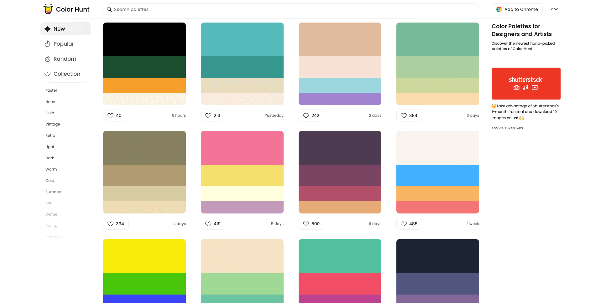 https://colorhunt.co/