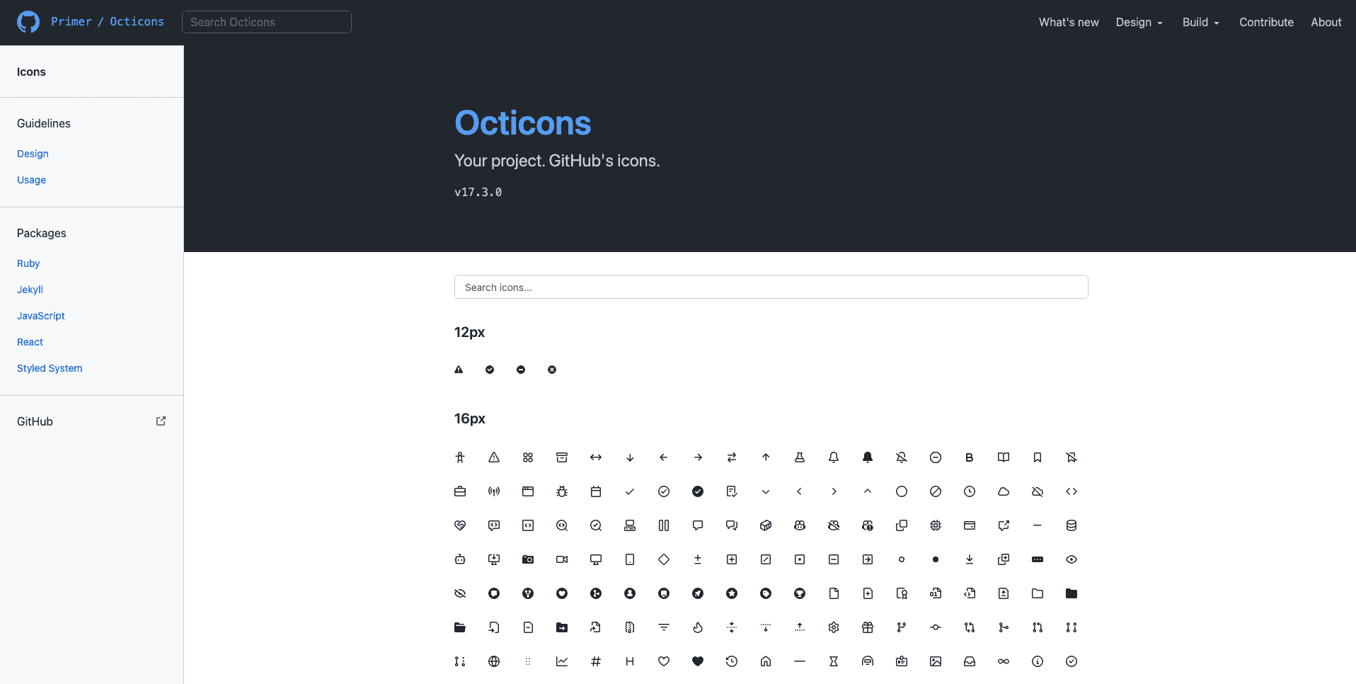 https://primer.style/octicons/