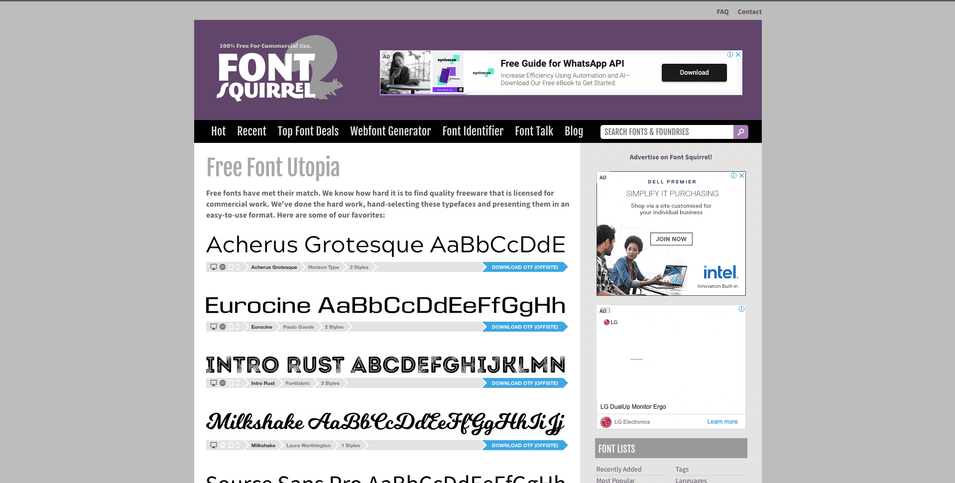 https://www.fontsquirrel.com/