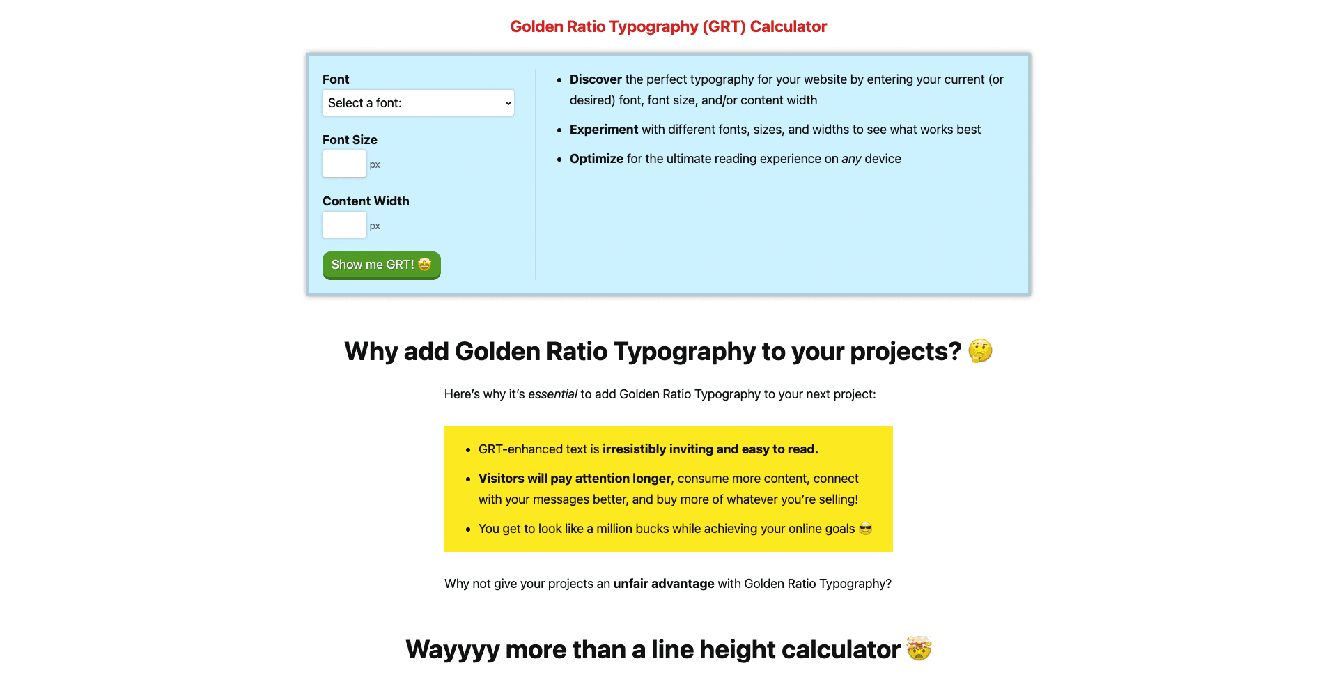 https://grtcalculator.com/