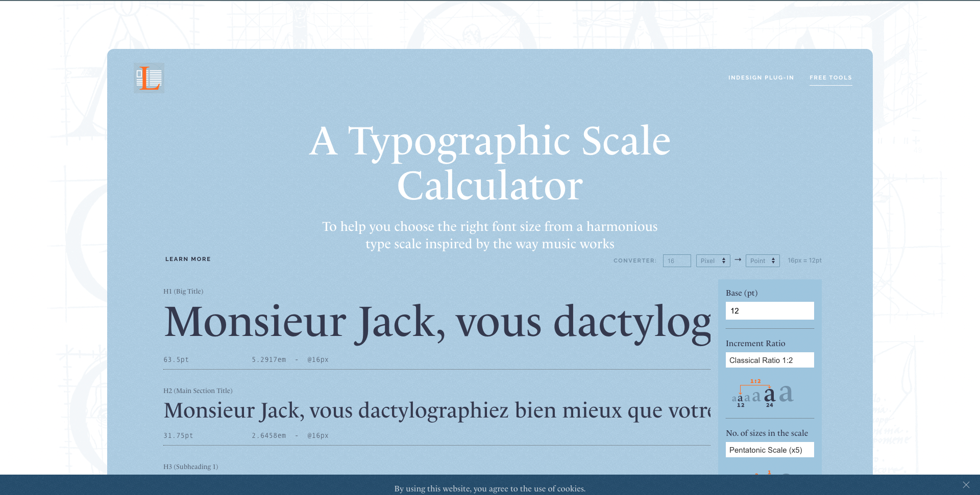 https://www.layoutgridcalculator.com/typographic-scale/